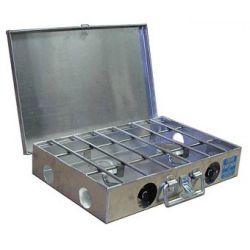 Partner Steel 2 Burner 16 and 18 Camp Stove with Lid